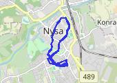 Trasa z dnia 2025-09-20 19:51 - mapa trasy gps - rower górski