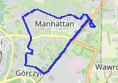 Narutowicza - BIG Gorzów - mapa trasy gps - marsz