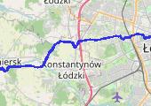 Drugi raz z drukarką, E 2093 NBN 2025-09-18 09:25 - mapa trasy gps - samochód