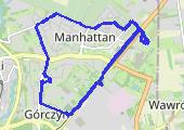 Narutowicza - BIG Gorzów - mapa trasy gps - marsz