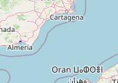 Po Almerii 2025-10-18 21:05 - mapa trasy gps - spacer