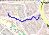 Trasa z dnia 2025-11-03 13:40 - mapa trasy gps - marsz