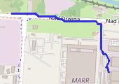 Trasa z dnia 2025-11-03 21:32 - mapa trasy gps - marsz