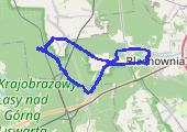 Rowerem po okolicy - mapa trasy gps - rower trekkingowy