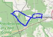 Rowerem po okolicy - mapa trasy gps - rower trekkingowy