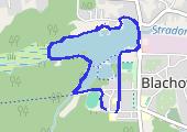 Spacer - mapa trasy gps - spacer