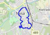 Trasa z dnia 2025-11-19 19:04 - mapa trasy gps - rower górski