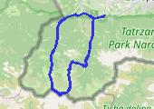 'Starorobociański 2025-12-20 18:42 - mapa trasy gps - wędrówka