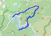 Fragment loopu po górach 2025-12-05 10:32 - mapa trasy gps - wędrówka