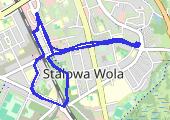 Trasa z dnia 2025-12-23 17:28 - mapa trasy gps - rower trekkingowy