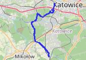 2025-08-14_po - mapa trasy gps - rower trekkingowy