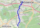 2025-08-18_po - mapa trasy gps - rower trekkingowy