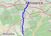 2025-09-09_po - mapa trasy gps - rower trekkingowy