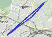 KM R60 WZW-WW, z Arkiem 2026-01-08 08:38 - mapa trasy gps - pociąg