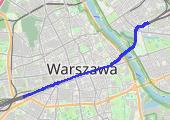 KM R7 WW-WZ 2026-01-08 14:00 - mapa trasy gps - pociąg