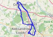 Z ciuchami do Daniela i PSZOK, z Aną, E 2093 NBN 2026-02-25 14:19 - mapa trasy gps - samochód