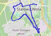 Trasa z dnia 2026-03-16 19:36 - mapa trasy gps - rower trekkingowy