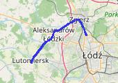 Powrót z działki, E 2093 NBN 2026-04-04 19:43 - mapa trasy gps - samochód