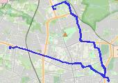 Po Radzika i do ZOL Grabieniec, E 2093 NBN 2026-04-05 09:58 - mapa trasy gps - samochód