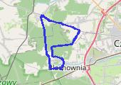 Rowerem po okolicy - mapa trasy gps - rower trekkingowy