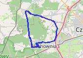 Rowerem po okolicy - mapa trasy gps - rower trekkingowy