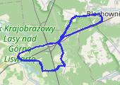 Rowerem po okolicy - mapa trasy gps - rower trekkingowy