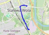 Trasa z dnia 2026-07-14 07:12 - mapa trasy gps - rower trekkingowy