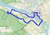 'Dzierzązna 2026-07-25 21:43 - mapa trasy gps - rower trekkingowy