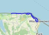 'Karwia 2026-07-30 18:14 - mapa trasy gps - rower trekkingowy