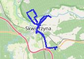 Okolice - mapa trasy gps - rower trekkingowy