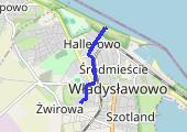'Władysławowo 2026-07-31 05:31 - mapa trasy gps - spacer