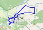 Po okolicy - mapa trasy gps - rower trekkingowy