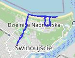 Wejście nr 9 - wejście nr 16 - wejście nr 9 - ul. Matejki 6E - trasa marszu
