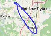 Trasa z dnia 2026-08-03 19:22 - mapa trasy gps - paralotnia