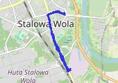 Trasa z dnia 2026-08-01 19:06 - mapa trasy gps - rower trekkingowy