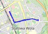 Trasa z dnia 2026-08-03 17:10 - mapa trasy gps - rower trekkingowy