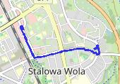 Trasa z dnia 2026-08-05 17:13 - mapa trasy gps - rower trekkingowy