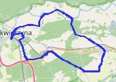 Okolice - mapa trasy gps - rower trekkingowy