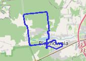 Rowerem po okolicy - mapa trasy gps - rower trekkingowy