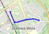 Trasa z dnia 2026-08-06 17:10 - mapa trasy gps - rower trekkingowy