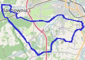 Rowerem po okolicy - mapa trasy gps - rower trekkingowy