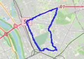 Trasa z dnia 2026-08-08 10:35 - mapa trasy gps - nordic walking