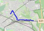Trasa z dnia 2026-07-19 11:27 - mapa trasy gps - nordic walking