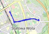 Trasa z dnia 2026-08-07 17:12 - mapa trasy gps - rower trekkingowy