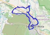Trasa z dnia 2026-08-09 20:42 - mapa trasy gps - rower trekkingowy