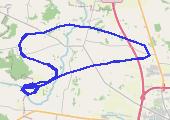 Trasa z dnia 2026-08-09 20:22 - mapa trasy gps - paralotnia