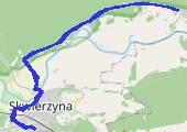 Okolice - mapa trasy gps - rower trekkingowy