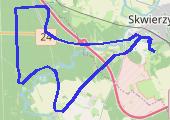 Okolice - mapa trasy gps - rower trekkingowy