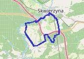 Okolice - mapa trasy gps - rower trekkingowy