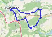 Nowa Niedrzwica - mapa trasy gps - rower trekkingowy